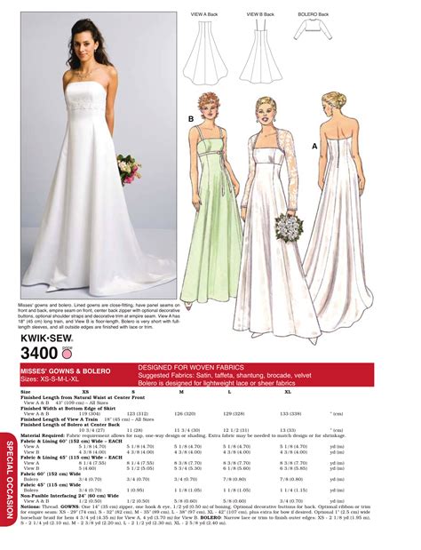 free wedding dress sewing patterns|More.